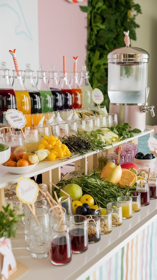 Fun & Refreshing Drinks for Children’s Parties & Baby Showers